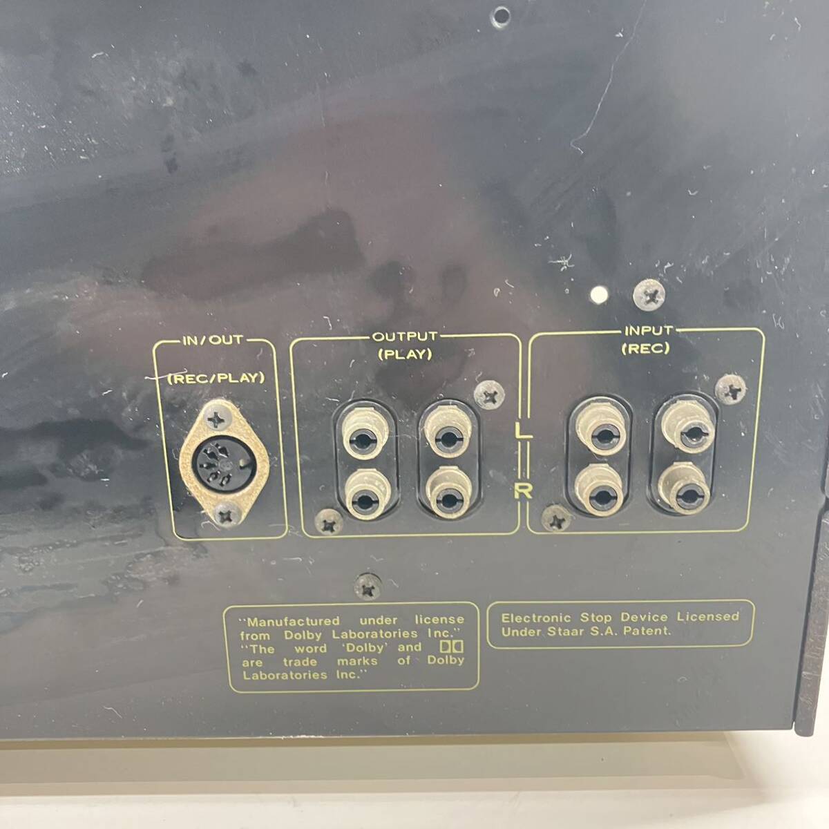 1円〜 3F PIONEER パイオニア ステレオカセットテープデッキ CT-9 Pioneer オーディオ機器 アンプ ドルビーシステム 通電確認済み 重量12kg_画像9