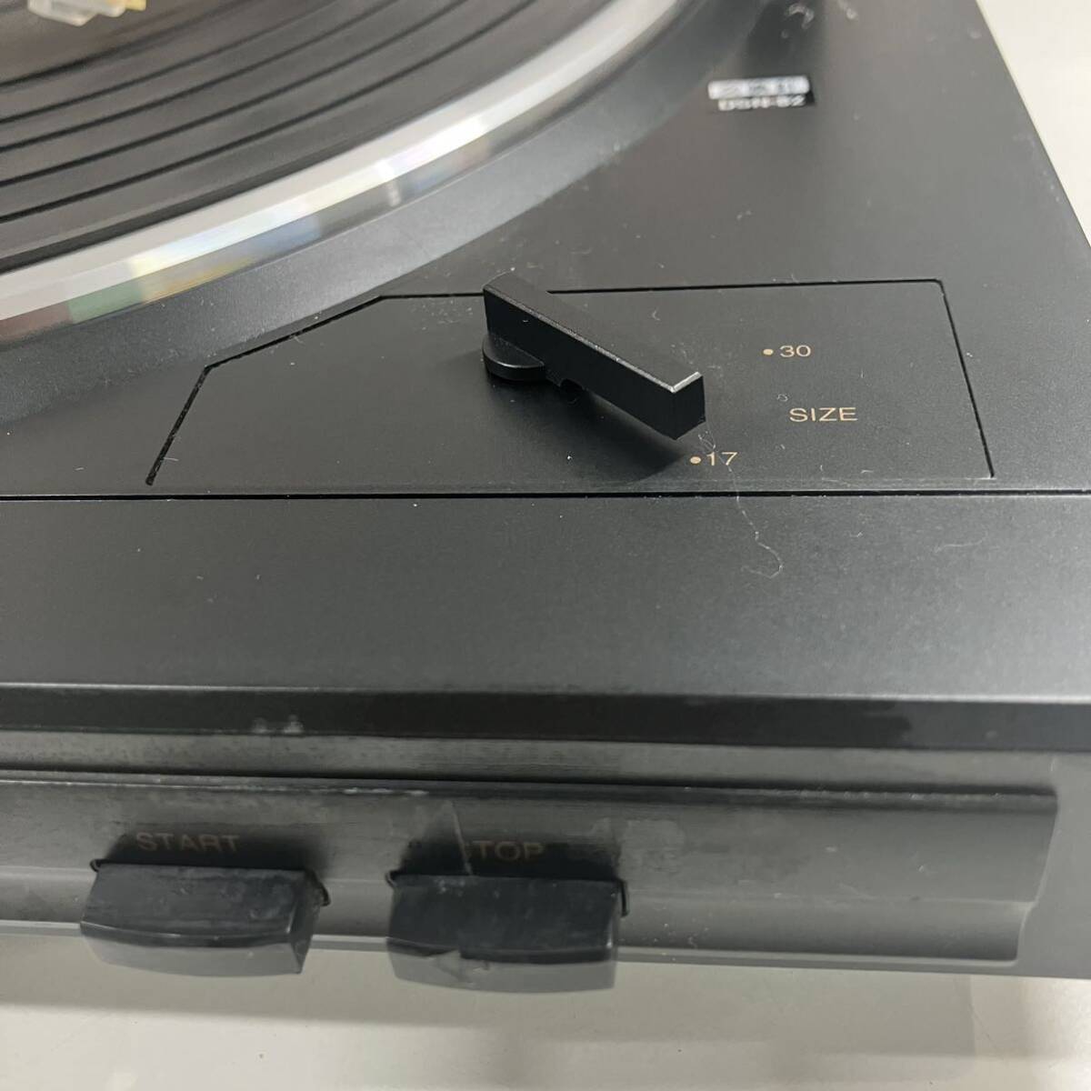 1円〜 3F DENON デノン ターンテーブル DP-29F レコードプレーヤー 動作確認済み フルオート FURRY AUTOMATIC TURNTABLE SYSTEM 回転確認_画像5