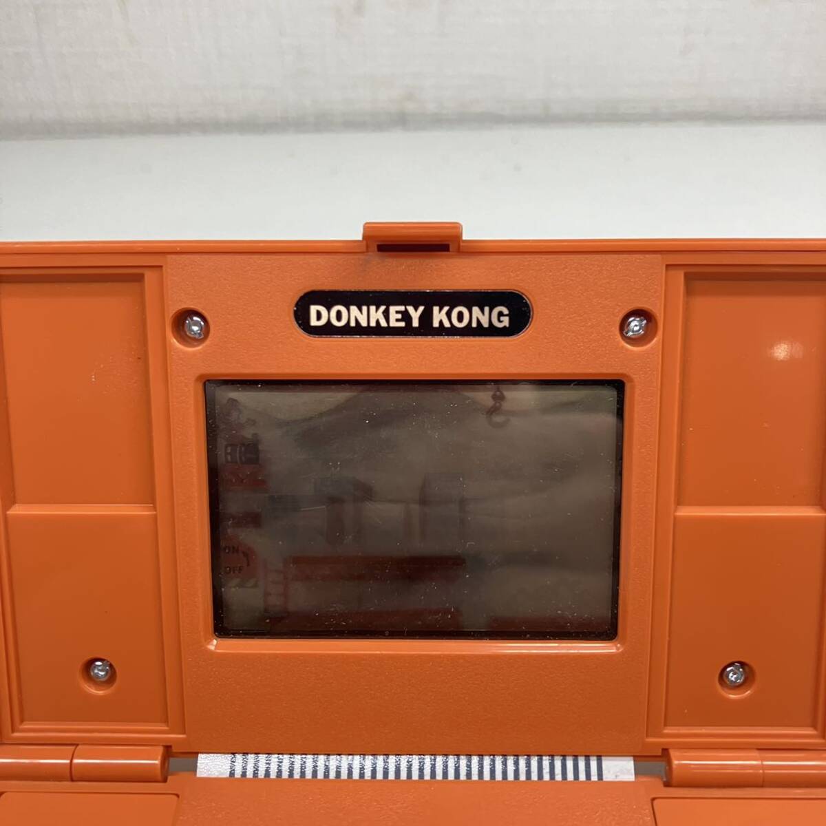 1 jpy ~ 3F Nintendo DONKEY KONG Donkey Kong Game & Watch GAME WATCH nintendo multi screen operation not yet verification Showa Retro orange 