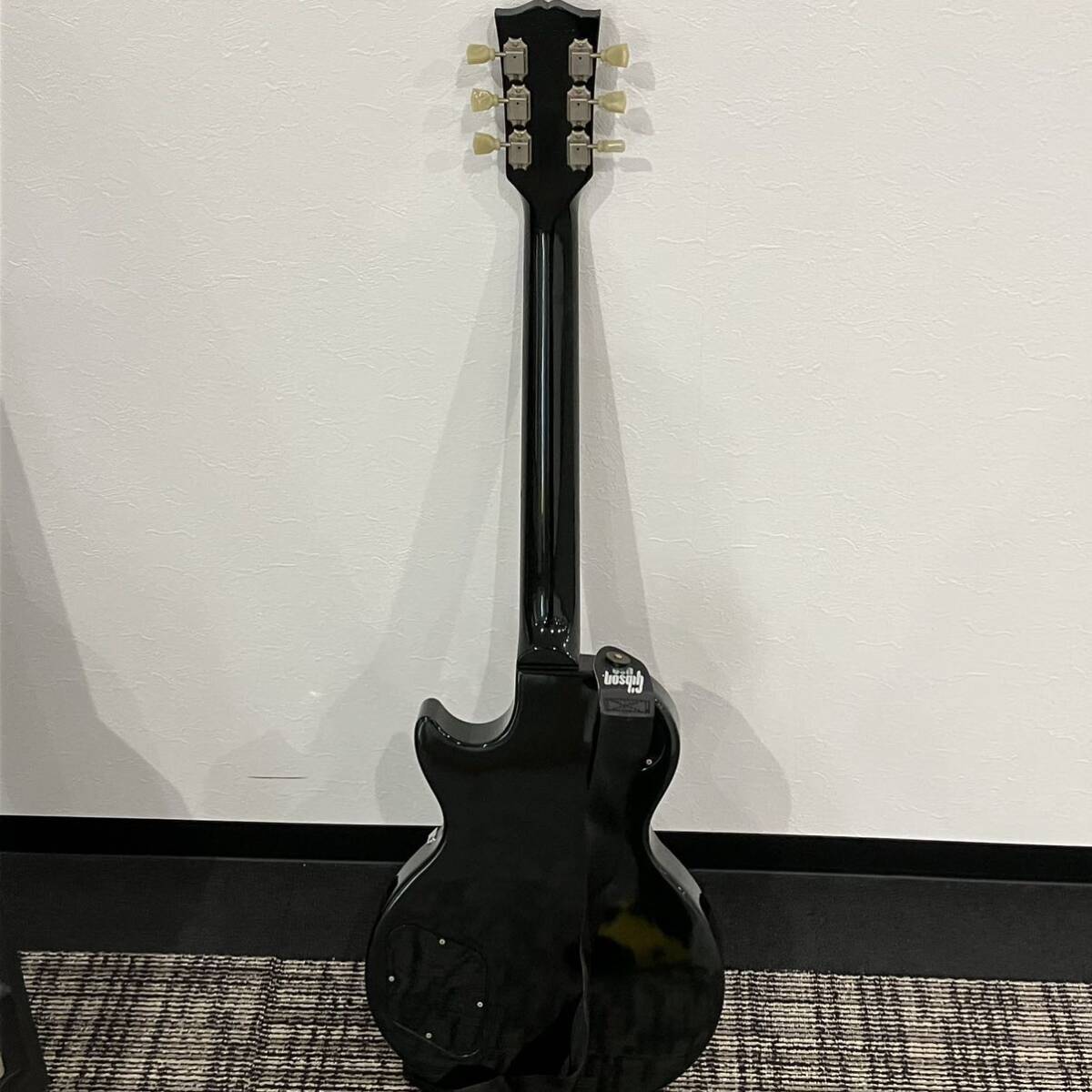 1円〜 3T Gibson Les Paul MODEL studio エレキギター ギブソン レスポール スタジオ 92503304 DELUXE 弦楽器 楽器 ブラック ハードケースの画像9