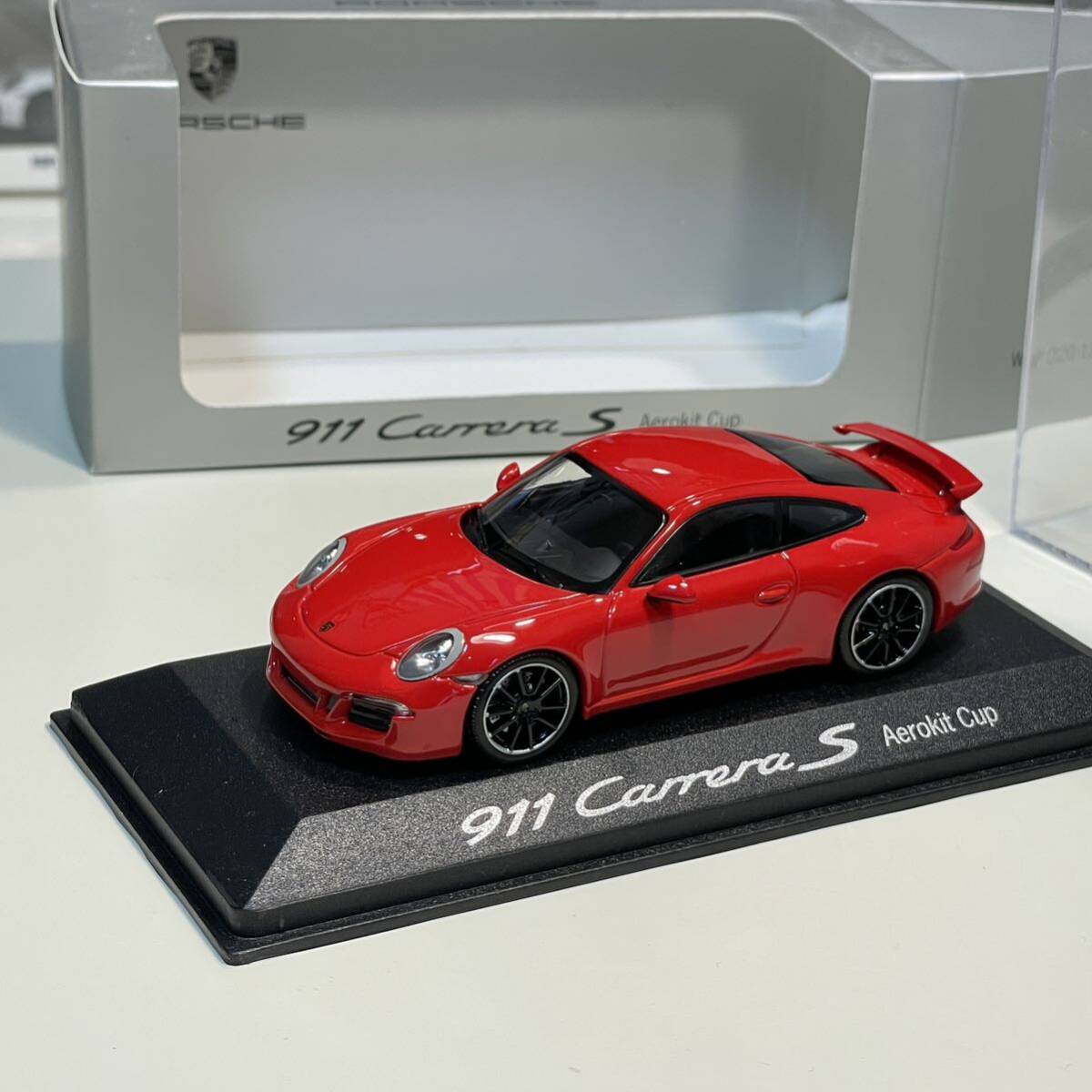 1/43 ミニチャンプス ポルシェ Porsche 911 Carrera S Aerokit cup (WAP0201130D) Minichamps_画像1