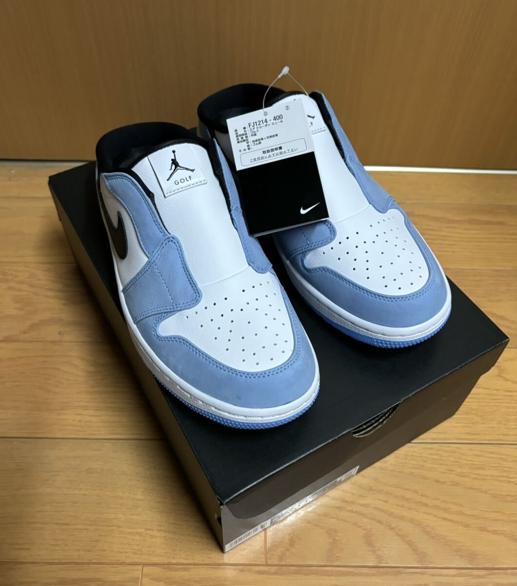 28.0cm 国内正規品 Nike Air Jordan 1 Mule Golf University Blue ミュール ユニバーシティ ブルー_画像3