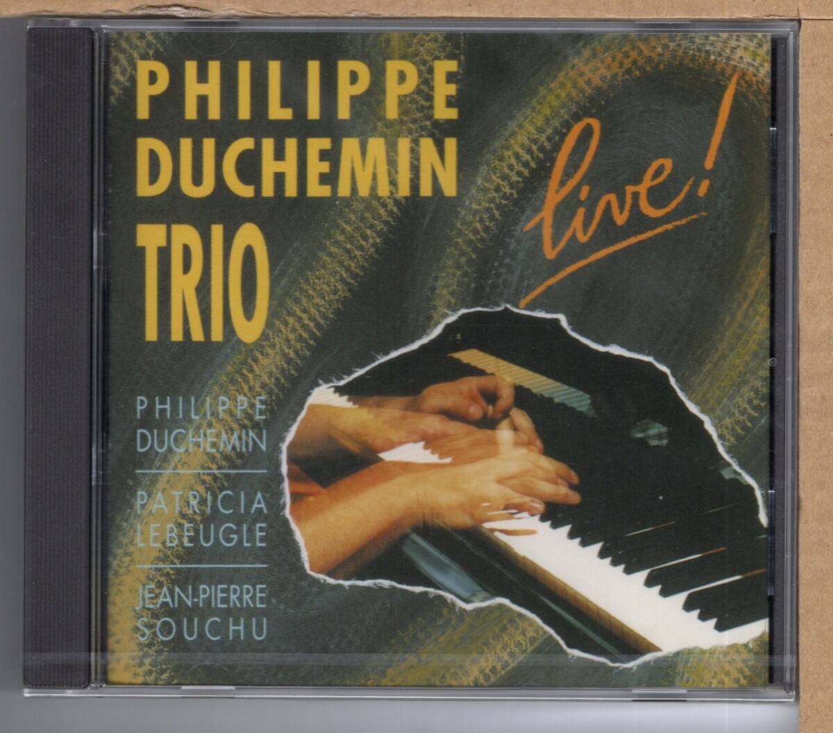 【新品CD】PHILIPPE DUCHEMIN TRIO / LIVE_画像1