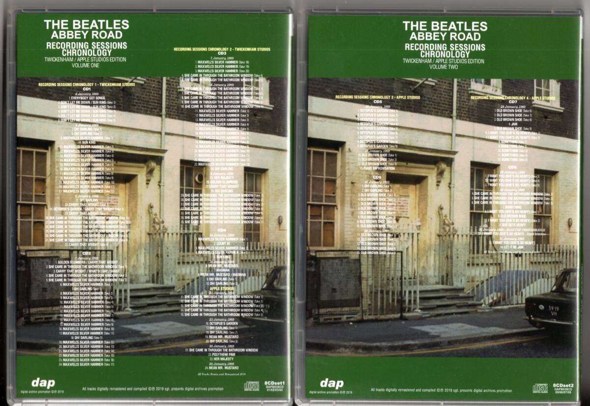 【中古CD】BEATLES / ABBEY ROAD RECORDING CHRONOLOGY_画像2