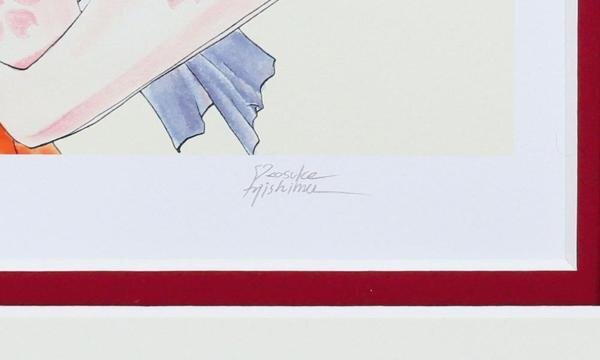 [ подлинный произведение ][WISH] глициния остров ..[ Sakura Taisen love ... женщина ] литография автограф автограф * Sakura Taisen популярный произведение 0 манга дом #24032511