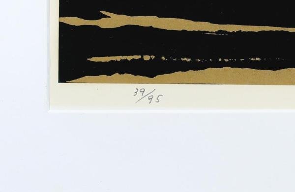 【真作】【WISH】沢田哲郎 シルクスクリーン 約12号 大作 1984年作 直筆サイン 　　〇国内・海外個展多数 大英博物館他収蔵 #24032561_画像7