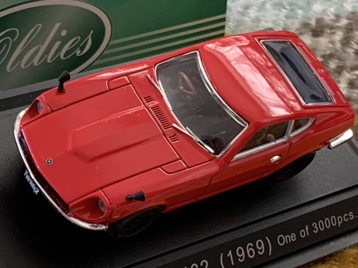 EBBRO 1/43 Oldies NISSAN FAIRLADY Z432 RED 1969年型 ニッサン フェアレディＺ432 レッド USED 美品 _画像2