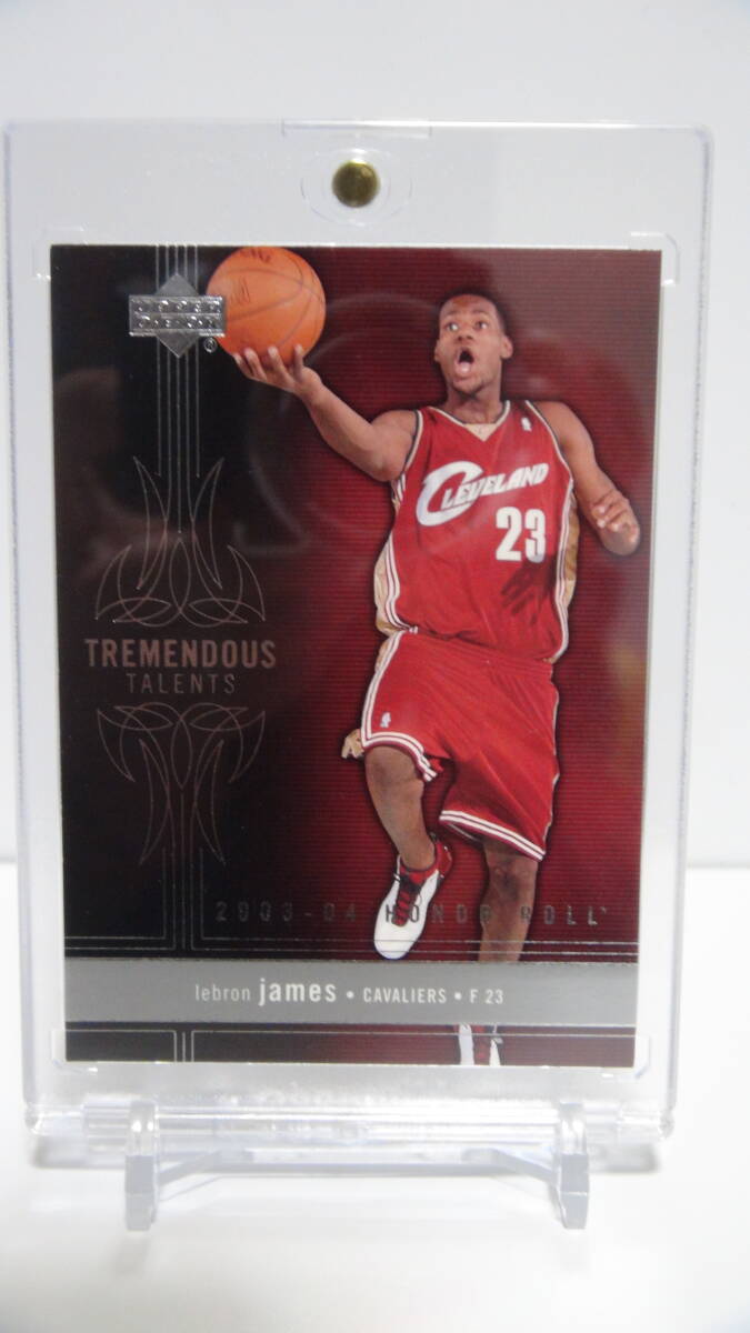 1円スタート【Lebron James】ルーキー RC 2003-04 UPPER DECK HONOR ROLL Tremendous Talents Rookie レブロン の画像1