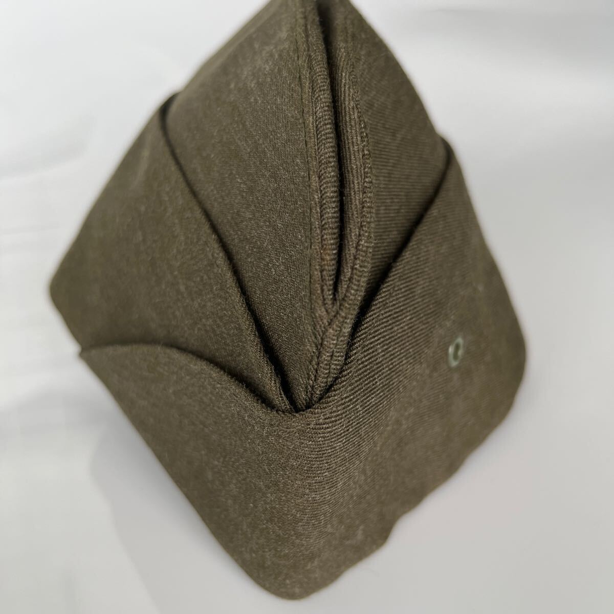 米軍放出品　ギャリソンキャップ　帽子　中古品　CAP GARRISON MAN’S6 5/8_画像2