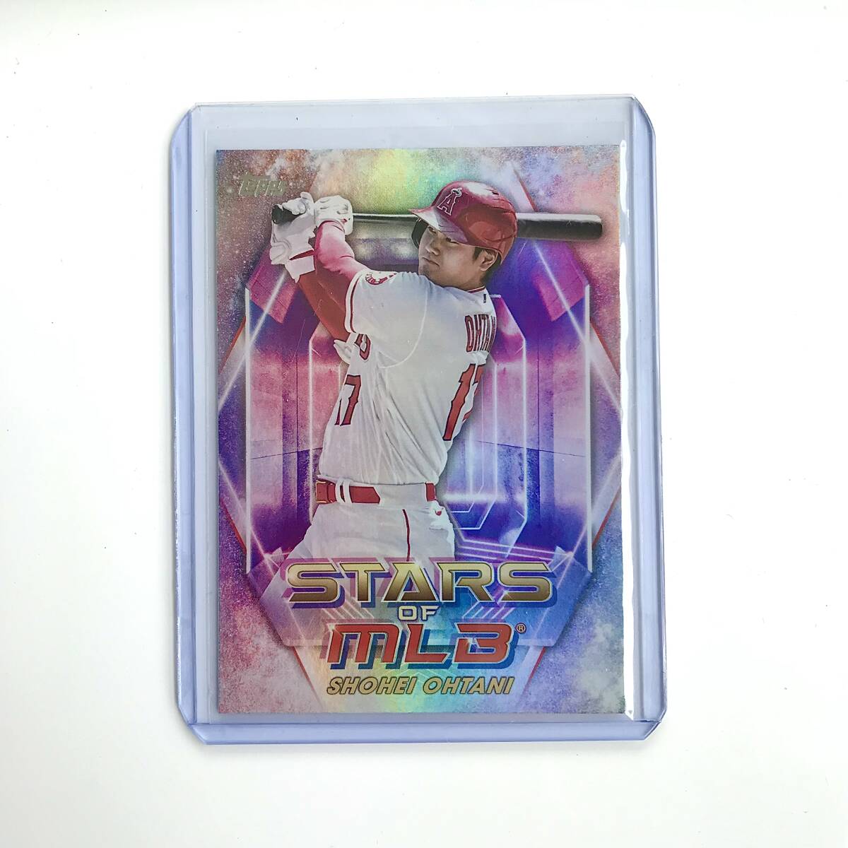 ★大谷翔平 2023 TOPPS SERIES 2 STARS OF MLB FOIL INSERT SMLB-33 ★ インサート レインボー 虹色 ジャージ レリック サイン 等各種の画像1