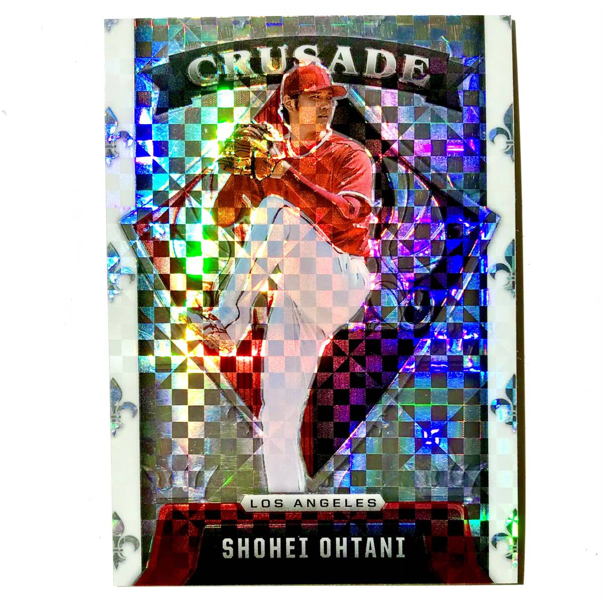 【大谷翔平 レインボー カード 2022 Panini Chronicles - Crusade Building Blocks #5 Shohei Ohtani 】MLB WBC エンゼルス ドジャーズの画像1