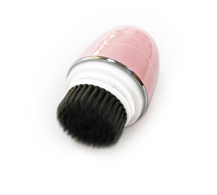 3in1洗顔ブラシ 多機能 洗顔ブラシ 電動 美顔器 防水 USB充電 ホワイト_画像3