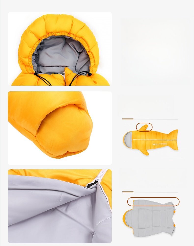  penguin type sleeping bag winter 1.5KG...5-10*C correspondence put on futon compact 300T sleeping area in the vehicle sleeping bag camp ( yellow )