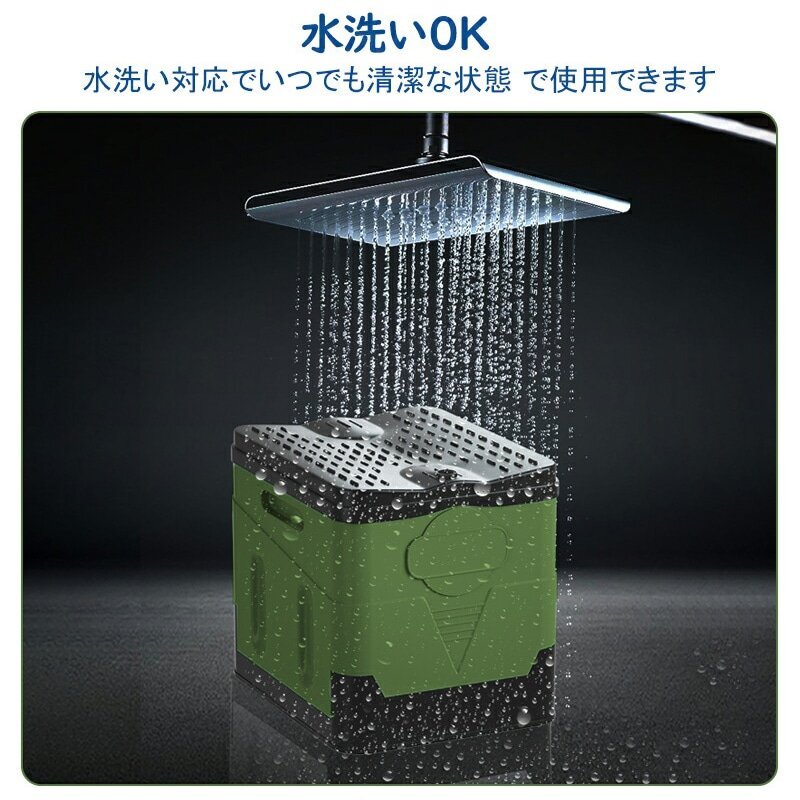  simple toilet processing sack attaching folding type stool portable toilet mobile for emergency disaster for toilet camp disaster prevention goods high King travel withstand load 160kg