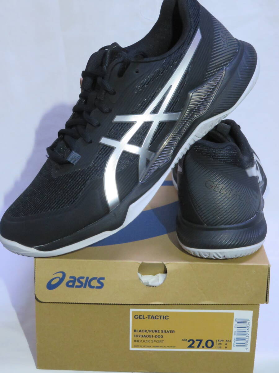 493　アシックス（ASICS） ゲルタクティク GEL TACTIC　27.0_画像6