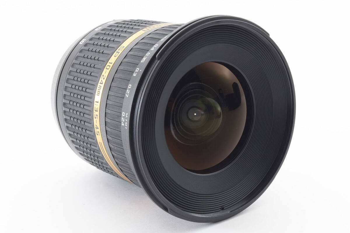 【極上美品★】完動品！光学極上！TAMRON SP AF 10-24mm F3.5-4.5 Di II Nikon用 ニコン #M10151の画像4