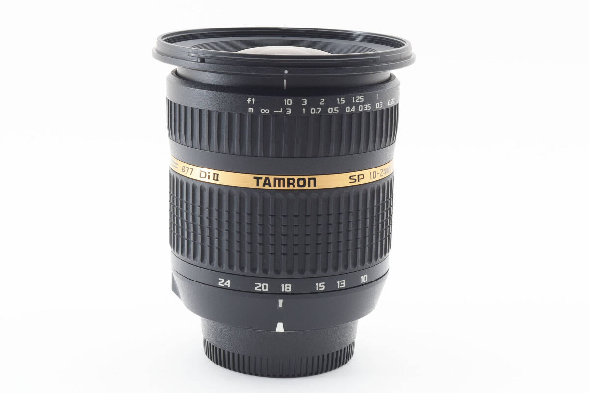 【極上美品★】完動品！光学極上！TAMRON SP AF 10-24mm F3.5-4.5 Di II Nikon用 ニコン #M10151の画像10