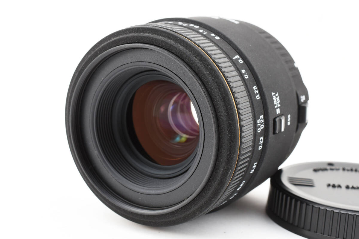 【美品★】シグマ Sigma AF 50mm F2.8 EX macro For Canon キャノン用 #M10341_画像2
