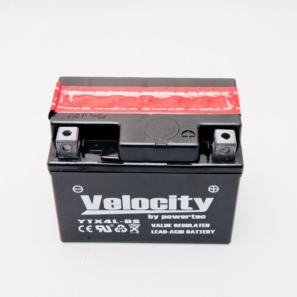 YTX4L-BS GTH4L-BS FTH4L-BS バイクバッテリー 密閉式 液付属 Velocityの画像2