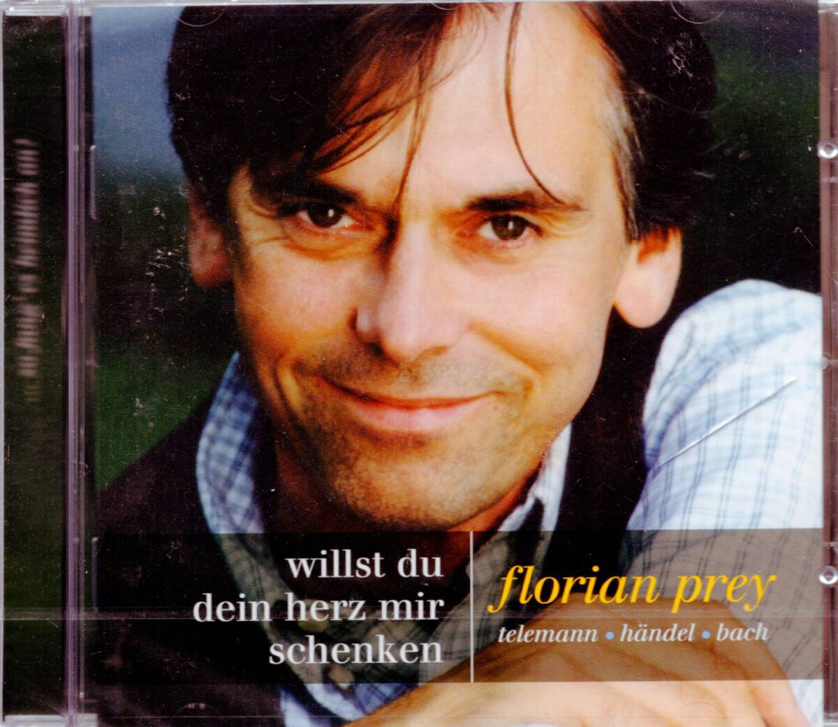 a869　　　テレマン他：FLORIAN PREY SINGT TELEMANN,HANDEL UND BACH /PREY_画像1