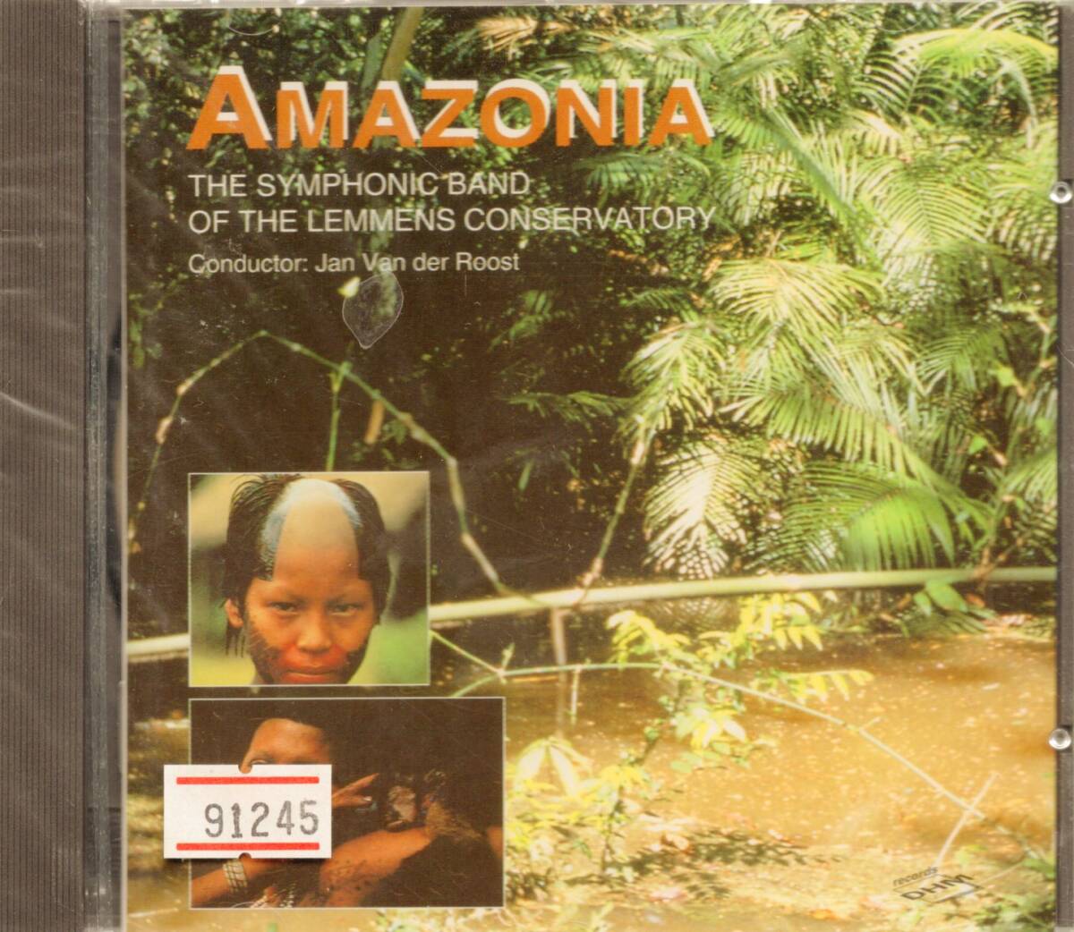 a002　　HAAN他：AMAZONIA /THE SYMPHONIC BAND OF THE LEMMENS CONSERVATORY_画像1