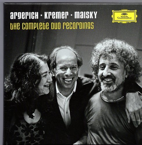 アルゲリッチ、クレーメル、マイスキー/the complete duo recordings (13CD)_画像1
