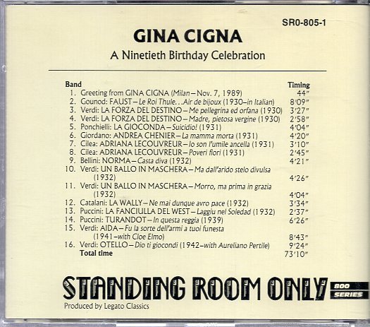 CINA CIGNA A Ninetieth Birthday Celebrationの画像2