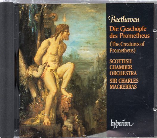ベートーヴェン：劇音楽「プロメテウスの創造物」Op.43チャールズ・マッケラス指揮 スコティシュ室内o._画像1