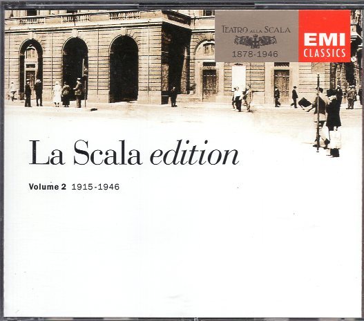 Ｌａ Scala edition Volume ２ 　1915-1946（3CD)_画像1