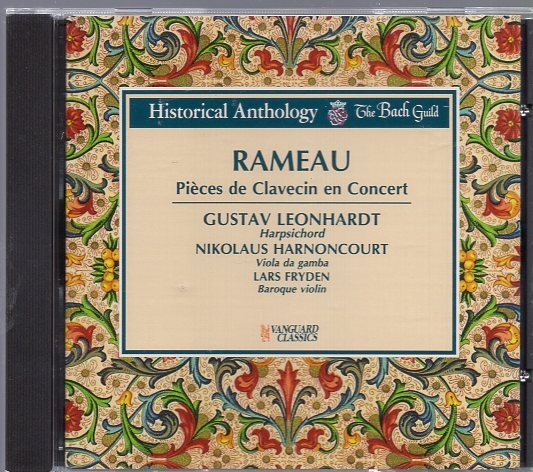 Historical Anthology - Rameau: Pieces de Clavecin /Leonhardt_画像1