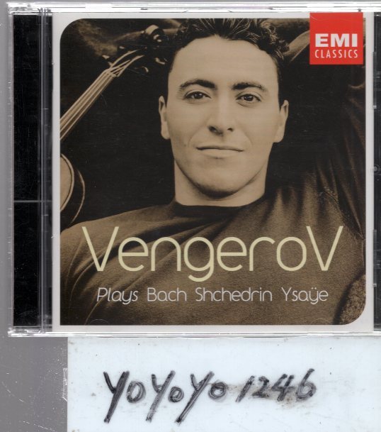 a037 VENGEROV　PLAYS/BACH　SHCHEDRIN　YSAYE/Franser_画像1