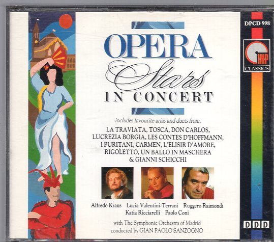 Gian Paolo Sanzogno / Opera Stars In Concert (2CD）_画像1