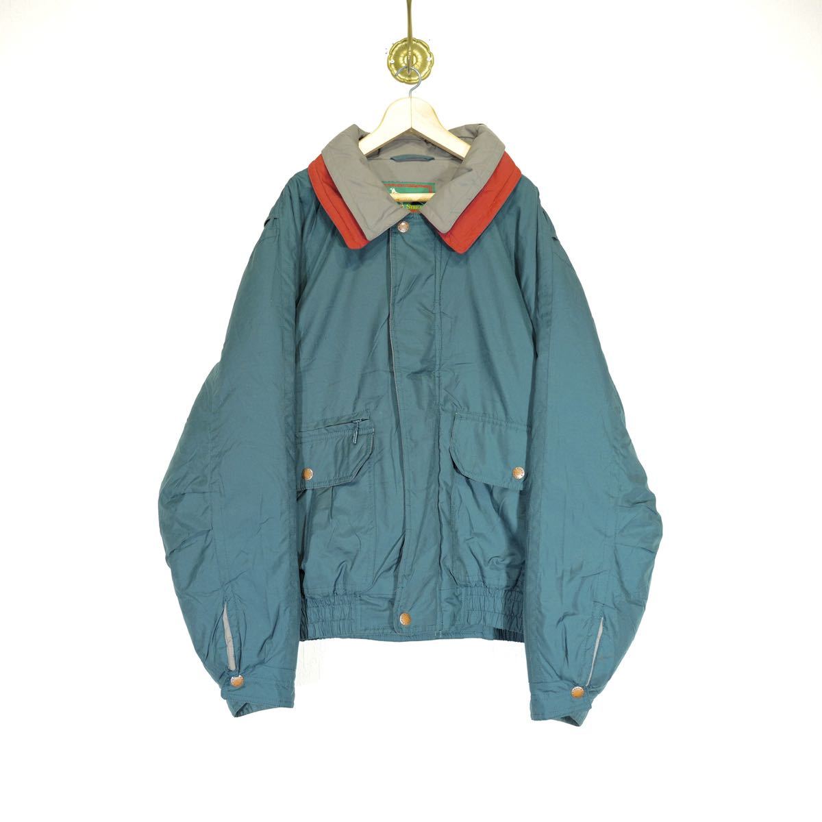 USA VINTAGE FIELD&STREAM DOUBLE COLLAR DESIGN ZIP BLOUSON/アメリカ古着ダブルカラーデザインジップブルゾン