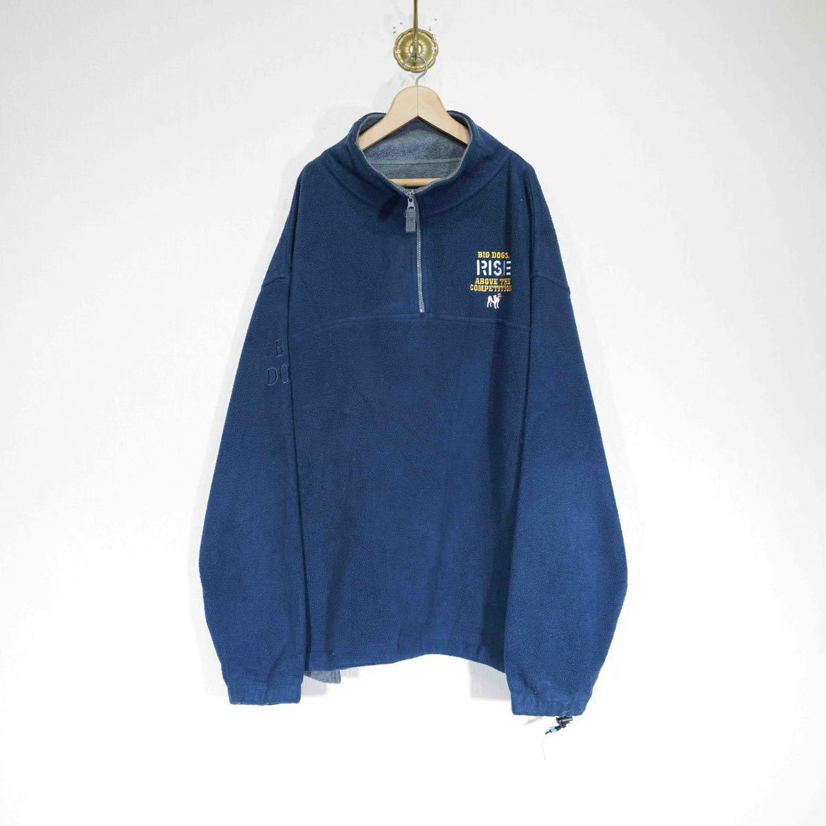 5351円 USA VINTAGE BIG DOGS DOG EMBROIDERY DESIGN FLEECE 5351円 USA VINTAGE BIG DOGS DOG EMBROIDERY DESIGN FLEECE