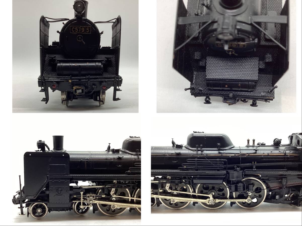 【22389】 不動　ジャンク　現状渡し　部品取り 　珊瑚模型　C57　95　SANNGO　蒸気機関車　鉄道模型 　 二次流通品　_画像4