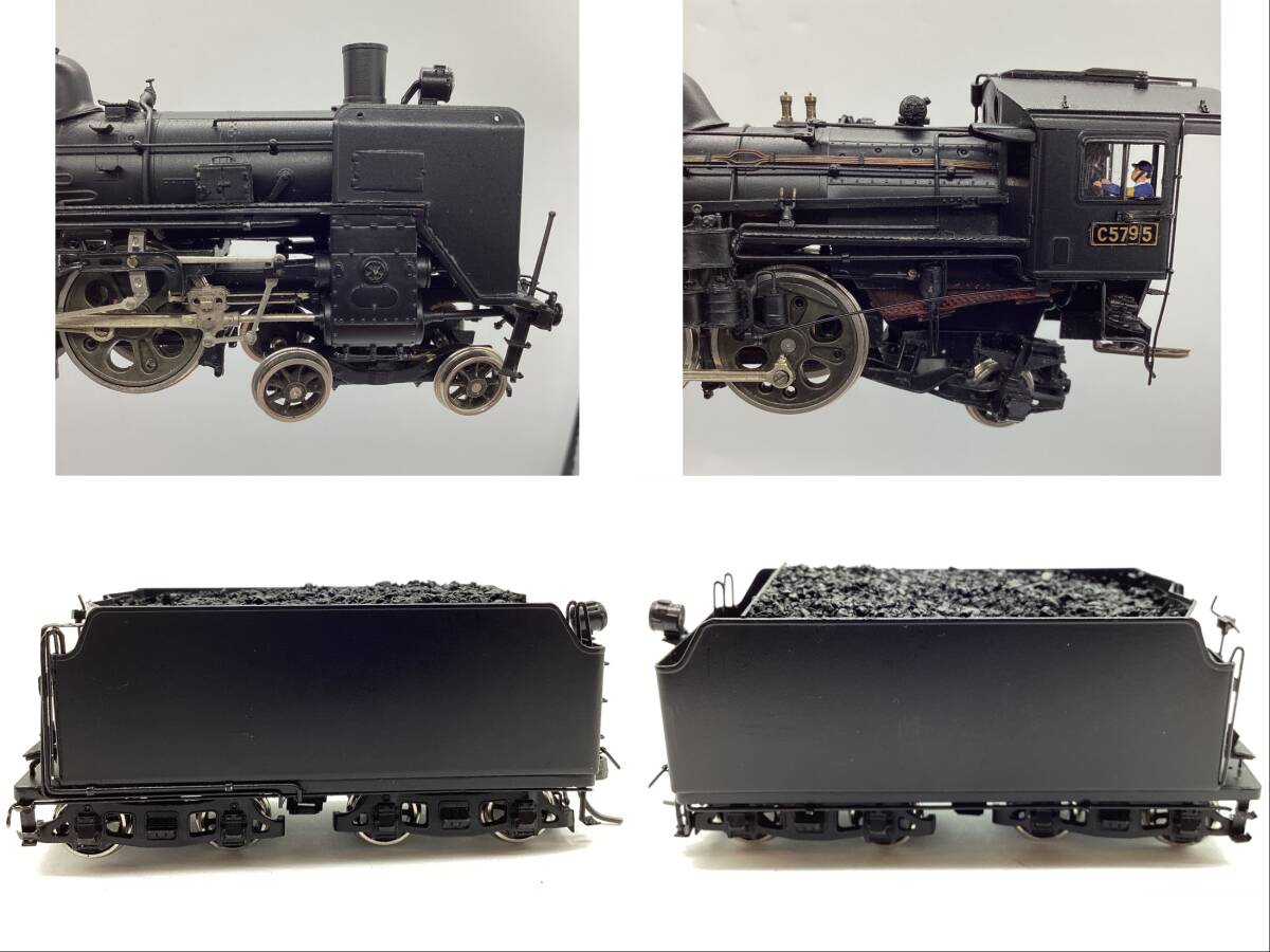 【22389】 不動　ジャンク　現状渡し　部品取り 　珊瑚模型　C57　95　SANNGO　蒸気機関車　鉄道模型 　 二次流通品　_画像7