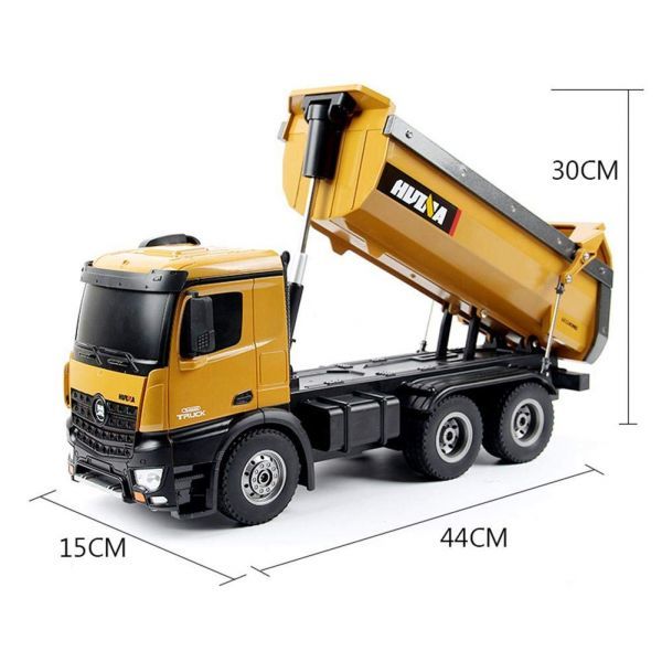 [ maximum loading capacity 10kg unloading ability 5kg] 1/14 aluminium alloy use 2.4GHz 10Ch dump car radio-controller * truck radio-controller construction heavy equipment radio-controller 