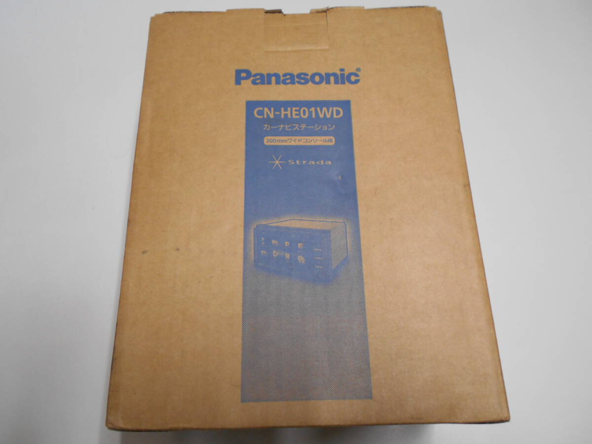 パナソニック ストラーダ ナビ　CN-HE01WD　Panasonic Strada 未使用品　現状販売_画像1
