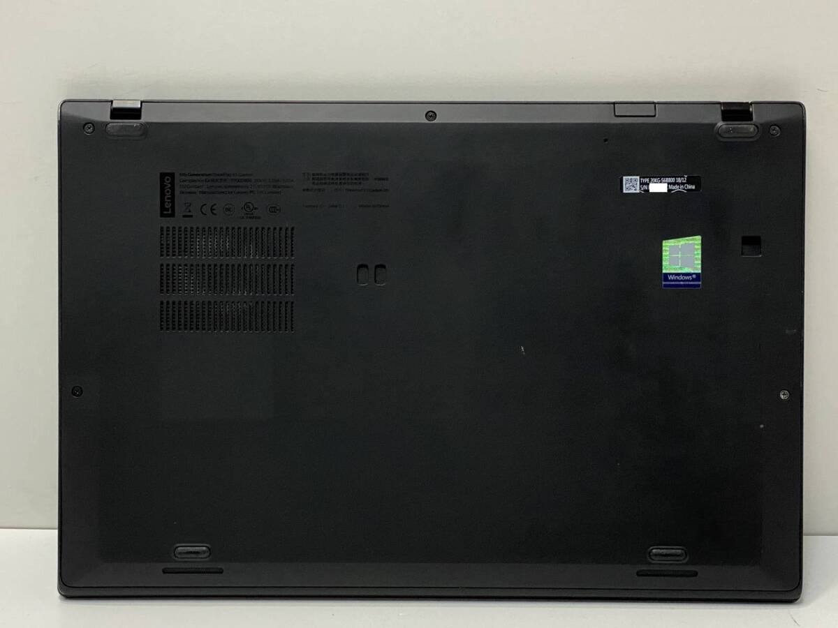 ★第8世代Core i7 ThinkPad X1 Carbon Gen6 Core i7 8550U 1.8GHz/16GB/NVMe512GB/WiFi/14.0FHD IPS/WIN11Pro64bit/2839hの画像10