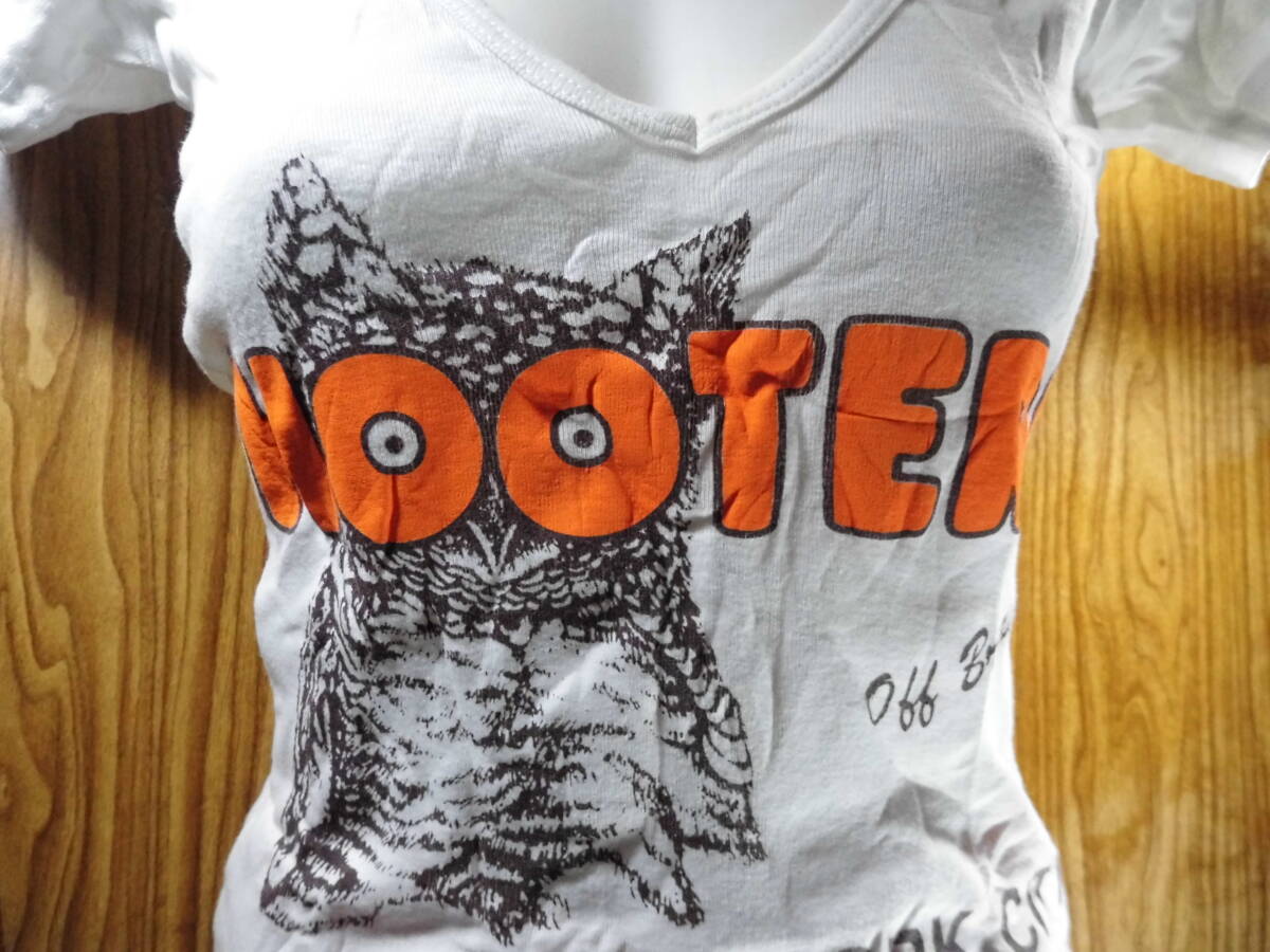 ③in your face. apparel 昔のHOOTERSフーターズ上下セット 米国のXXSサイズ 国内のSS～Sサイズぐらい 長期保管品 NEW YORK CITY_画像2