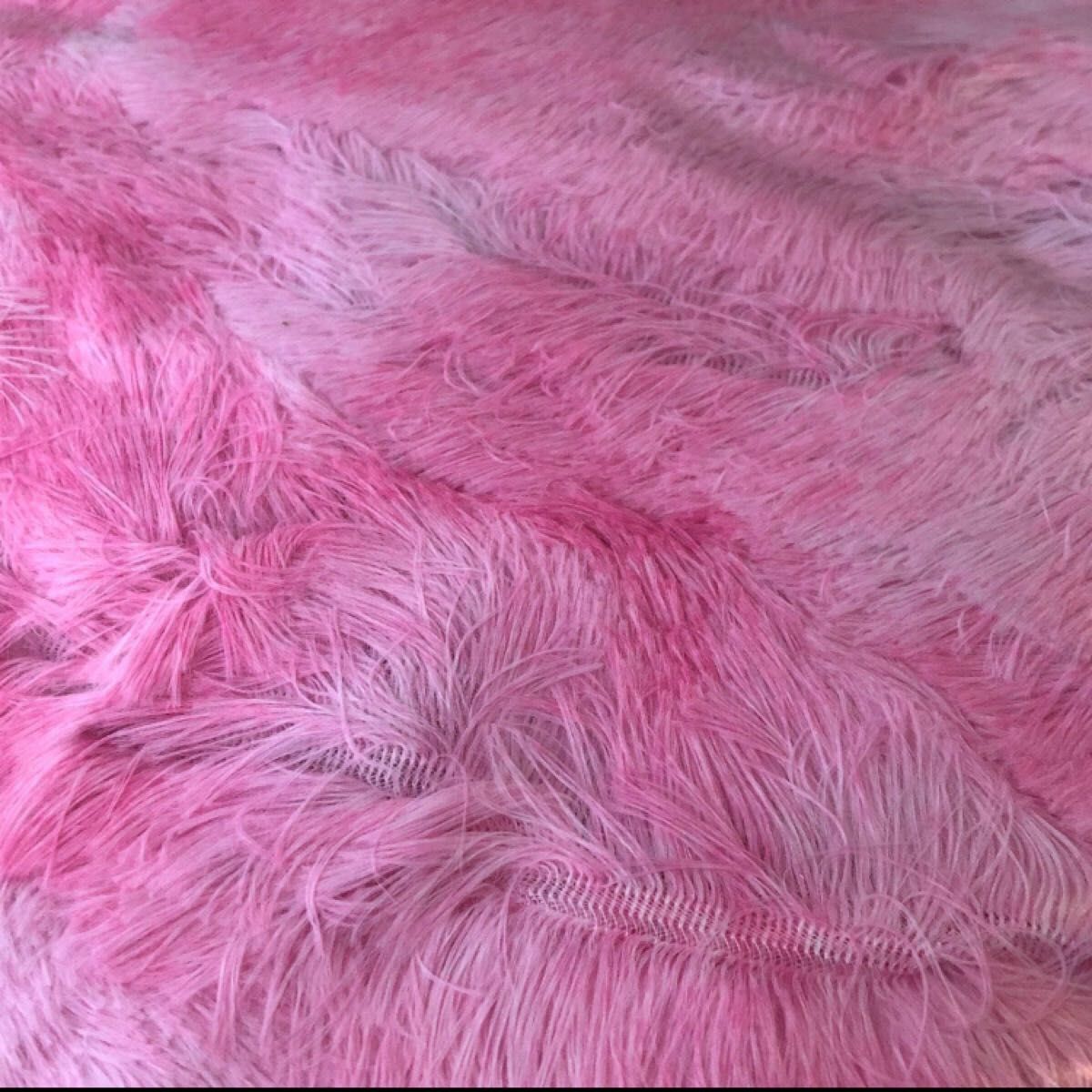 ピンク　猫 犬 ベッド クッション ラウンド型 もふもふ 丸型 M　ペットベッド　冬　動物用 小動物