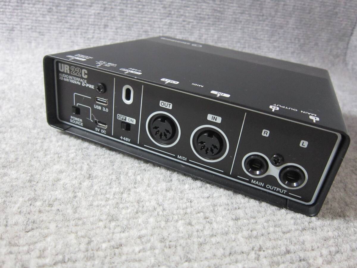 (5876) 現状品 STEINBERG UR22C オーディオインターフェース スタインバーグ_画像4