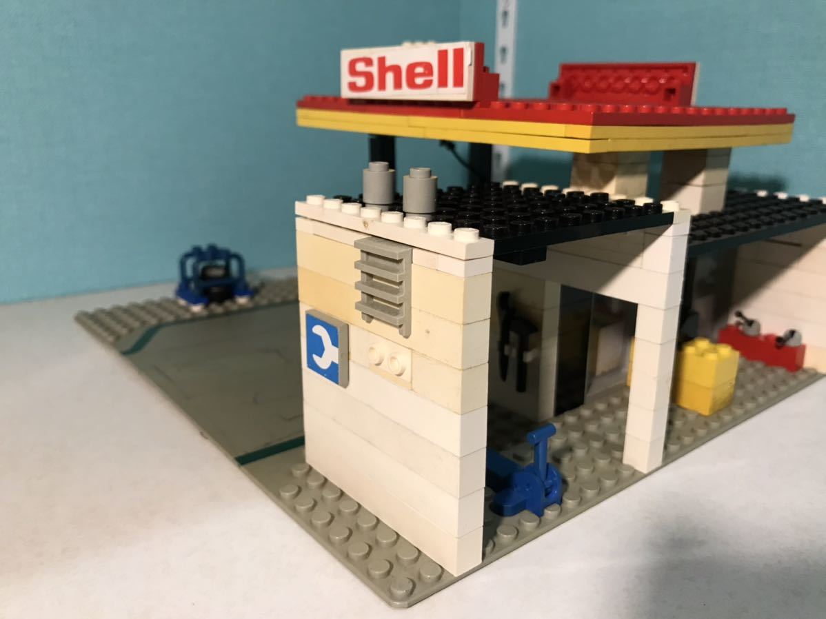  Lego Land LEGOLAND 1986 год 6378 Shell Service Station Junk совместно сделка . возможно много выставляется 