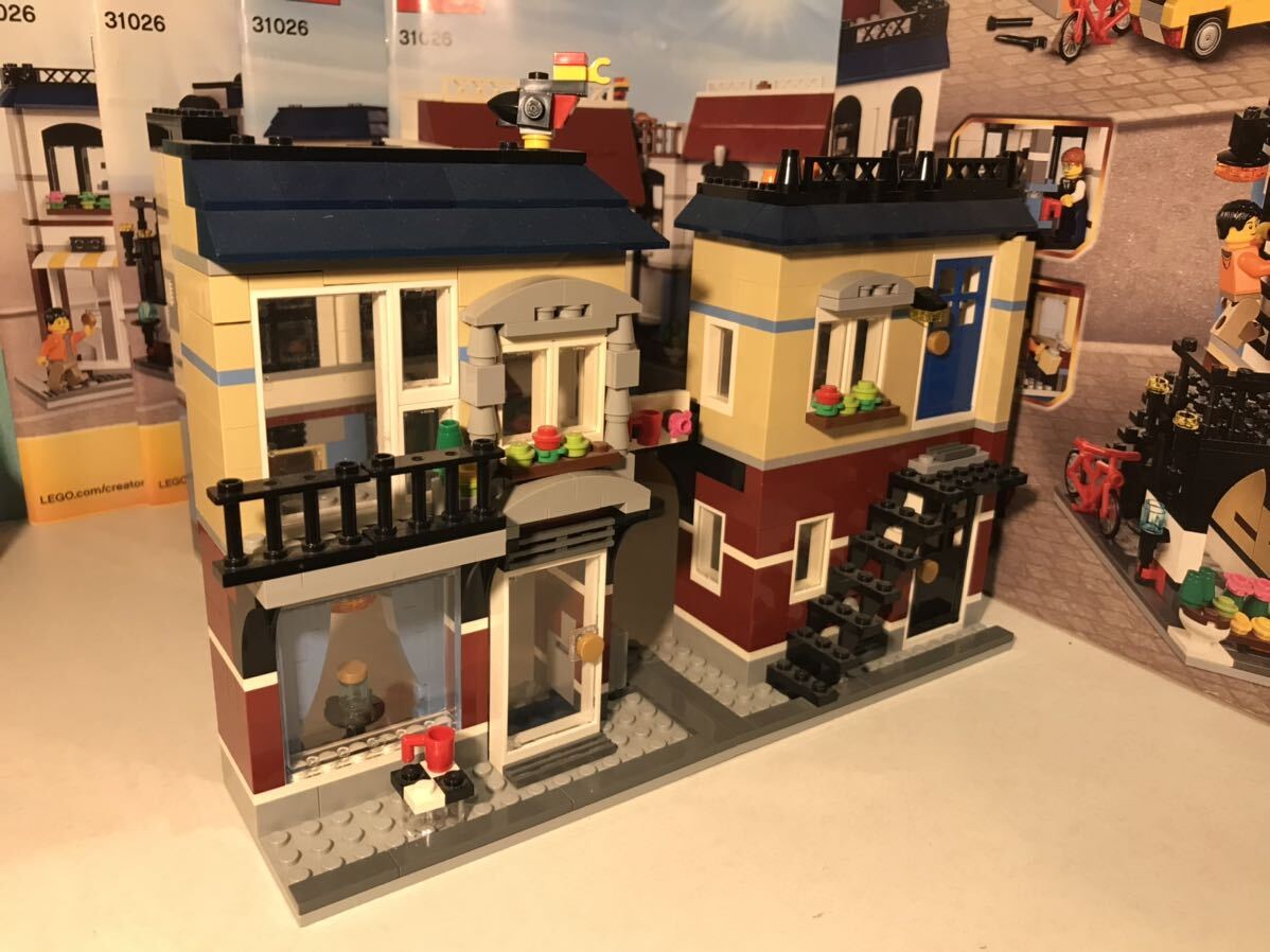 LEGO レゴ 2014年 31026 Bike Shop & Cafe ジャンク　まとめて取引き可　大量出品中_画像5