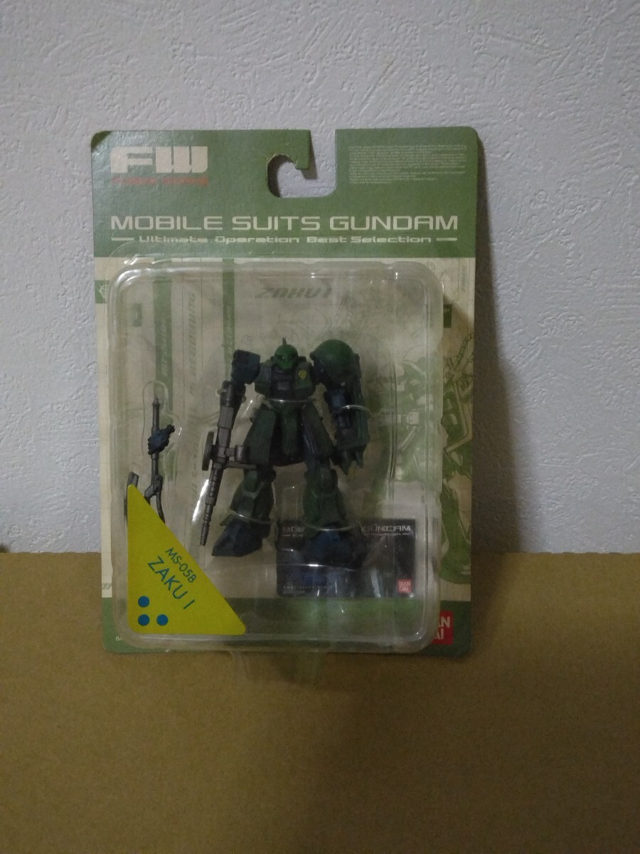 ガンダム アルティメットオペレーション プラス　FW GUNDAM ガンダム / JAGD DOGA Z GUNDAM　ZAKU Ⅰ バンダイ_画像2