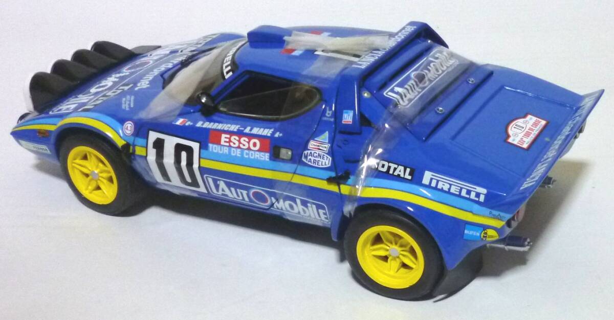 【訳あり】1/18 ランチア ストラトス HF 1981 ツール・ド・コルス ラリー ウィナー_画像3