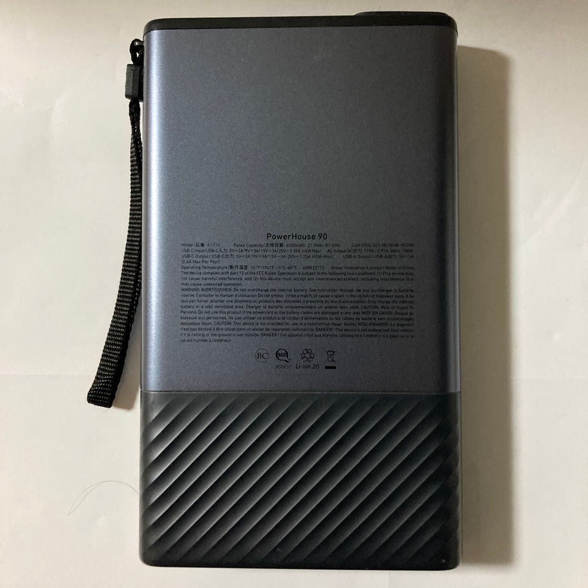 Anker PowerHouse 90 本体のみ|Yahoo!フリマ(旧PayPayフリマ) Anker PowerHouse 90 本体のみ|Yahoo!フリマ(旧PayPayフリマ)