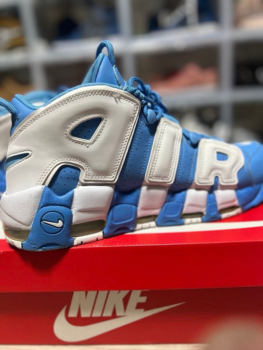 ナイキ エアモア アップテンポ ユニバーシティ ブルー　 モアテン MORE UPTEMPO NIKE 29cm