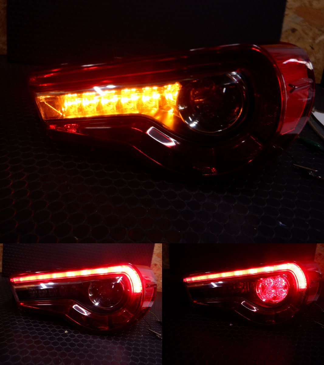 # トヨタ / 86 / ZN6 / G / 後期 / 左右 / テールランプ / LED / KOITO 220-60345 SU003-06985 SU003-06984 点灯画像有_画像8