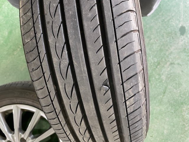 205/60R16 92V中古夏タイヤアルミホイール4本セットステップワゴンRP3売り切り_画像6